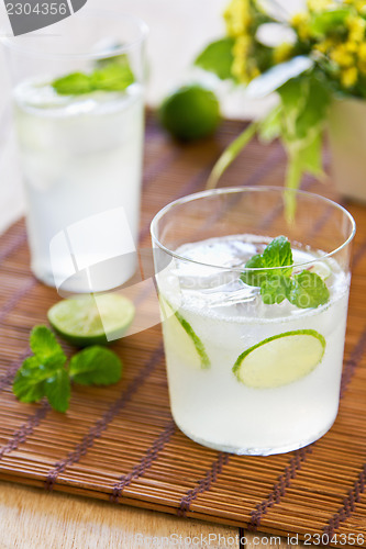 Image of Lime with soda juice