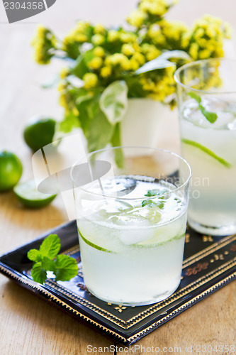 Image of Lime with soda juice