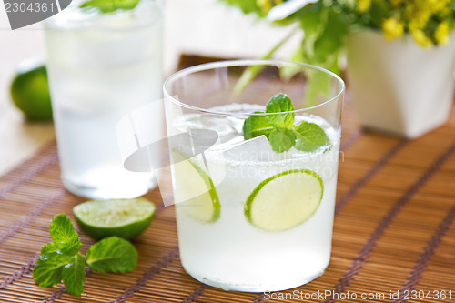 Image of Lime with soda juice