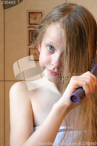 Image of In the bathroom