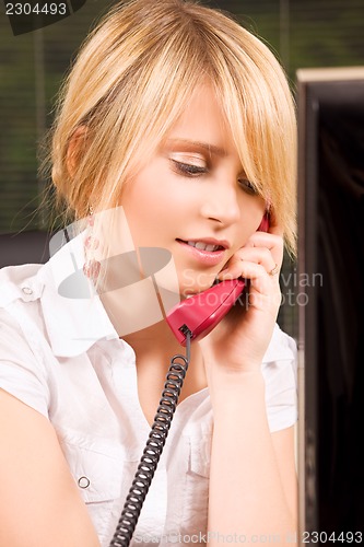 Image of office girl