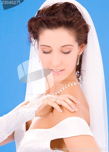 Image of happy bride