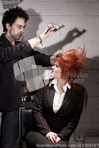 Image of barber