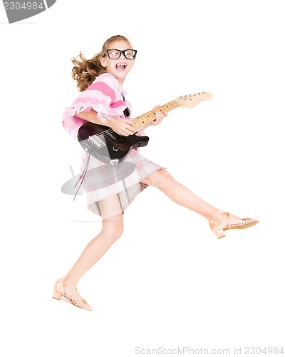 Image of guitar girl