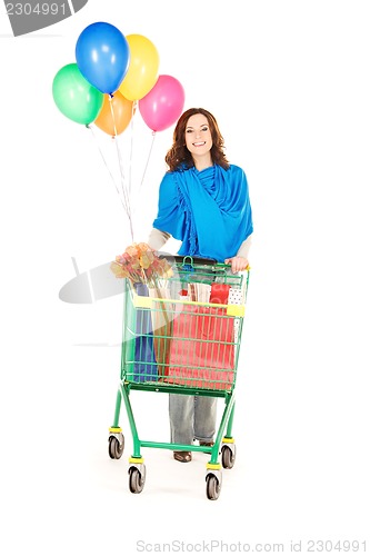 Image of holiday shopper