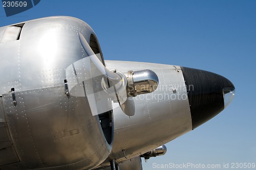 Image of Aeroplane Close up