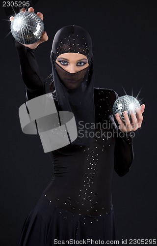 Image of ninja woman