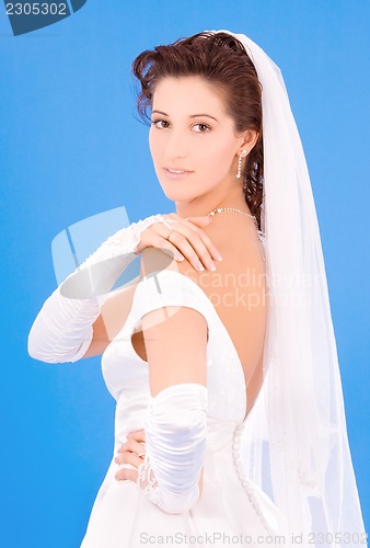 Image of happy bride