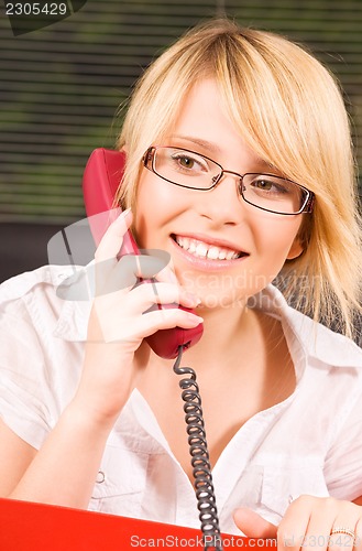 Image of office girl