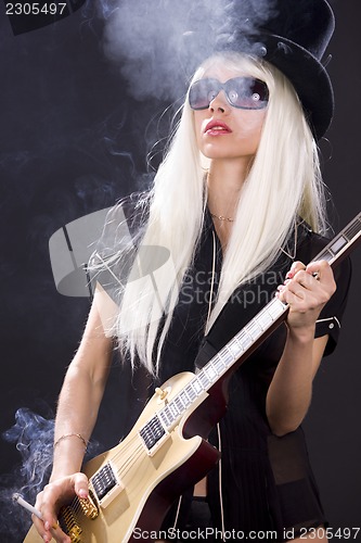 Image of rock babe