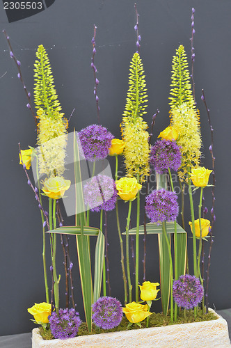Image of exhibition floral bouquet