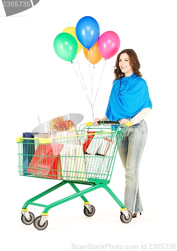 Image of holiday shopper