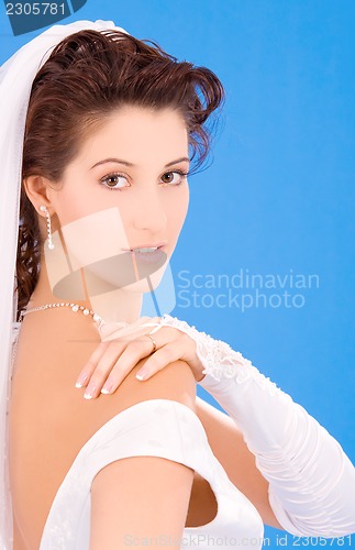 Image of happy bride