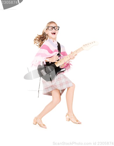 Image of guitar girl