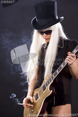 Image of rock babe