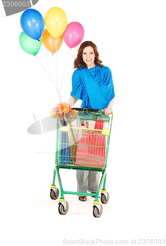 Image of holiday shopper