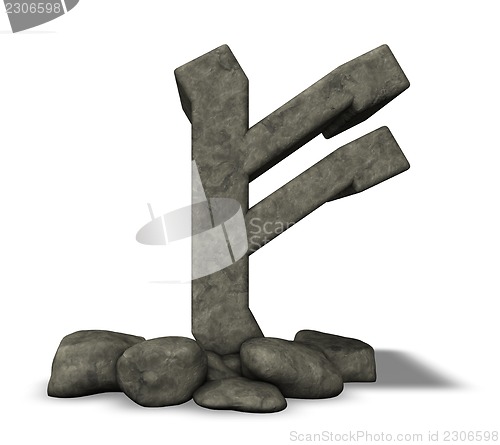 Image of stone rune