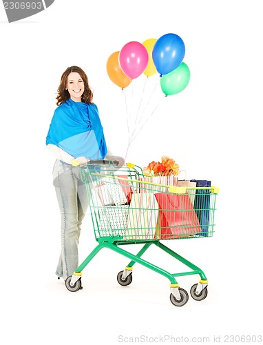 Image of holiday shopper