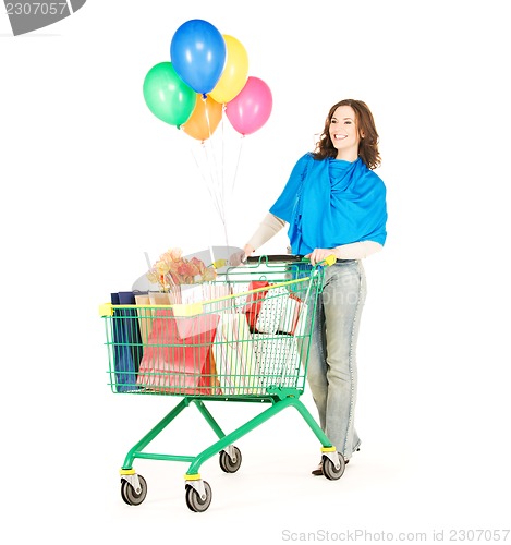 Image of holiday shopper