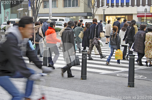 Image of Crowded downtown