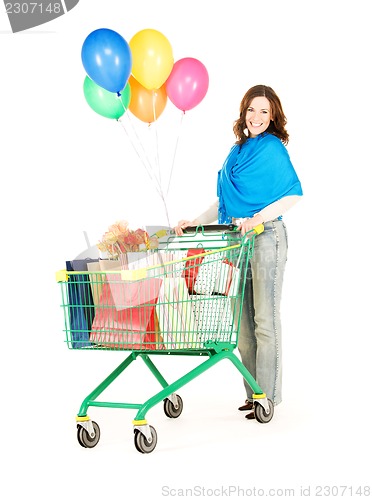 Image of holiday shopper