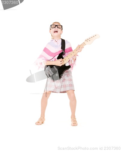 Image of guitar girl