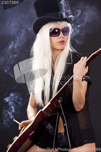 Image of rock babe