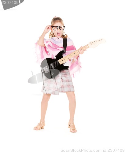 Image of guitar girl