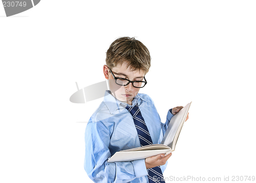 Image of Boy reading