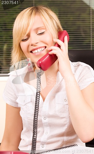 Image of office girl 