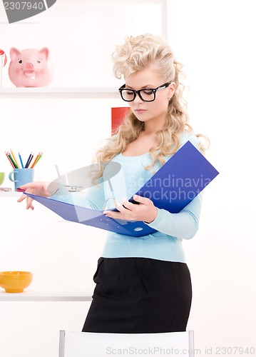 Image of office girl