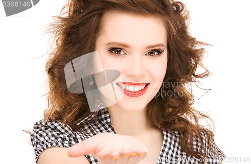 Image of something on the palm