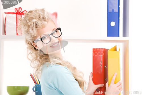 Image of office girl