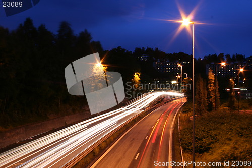 Image of Road by night