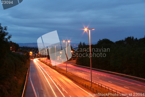 Image of Road by night