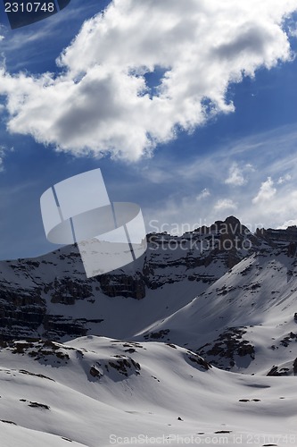 Image of Snow mountains 