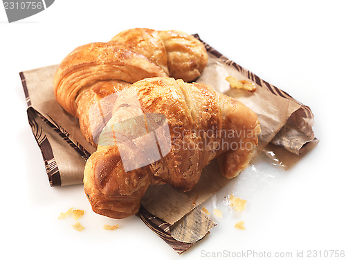 Image of freshly baked croissant