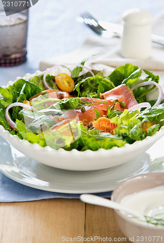 Image of Smoked salmon salad