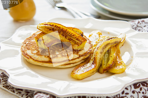 Image of Pancake with banana