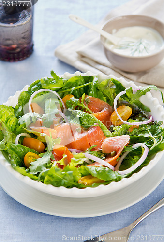 Image of Smoked salmon salad