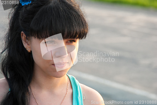 Image of Young and beautiful girl