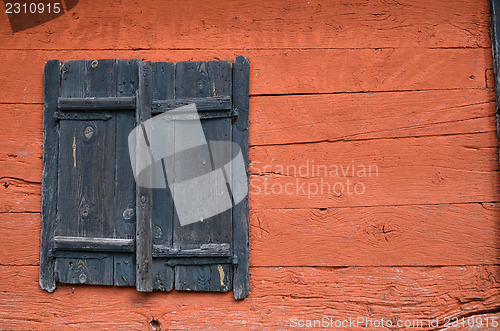 Image of Black old doors