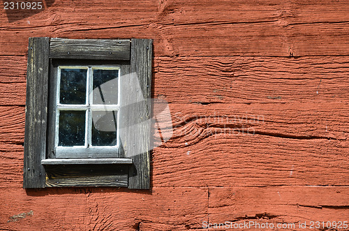 Image of Weathered window