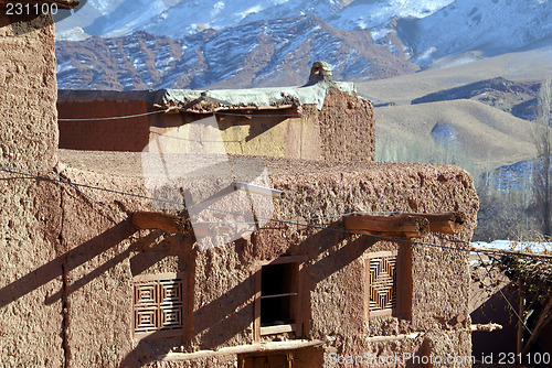 Image of Old house in mountain region of Iran