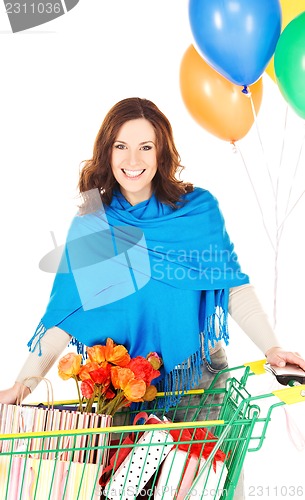 Image of holiday shopper