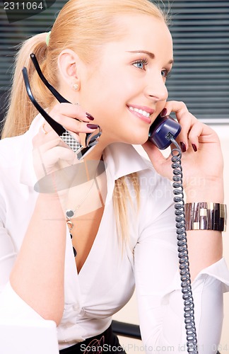 Image of office girl