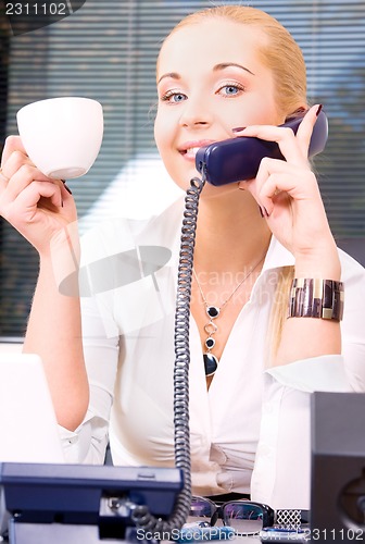 Image of office girl