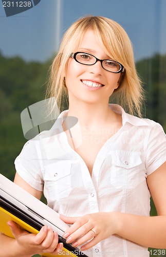 Image of office girl