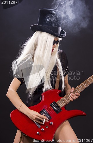 Image of rock babe