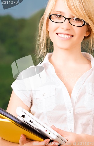 Image of office girl